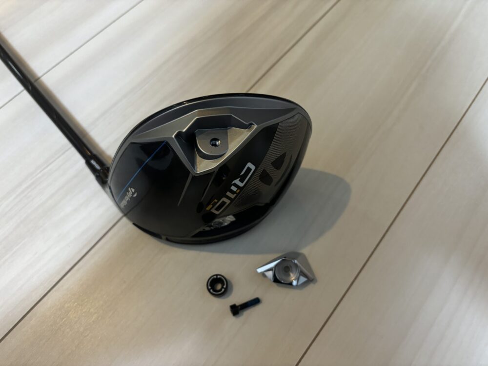 テーラーメイド Qi10 MAX ドライバー 純正シャフト バックウェイト付